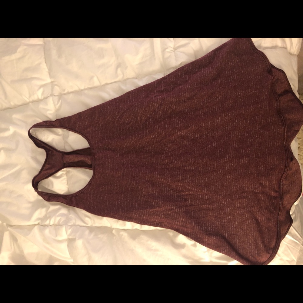 Maroon Lululemon Tank